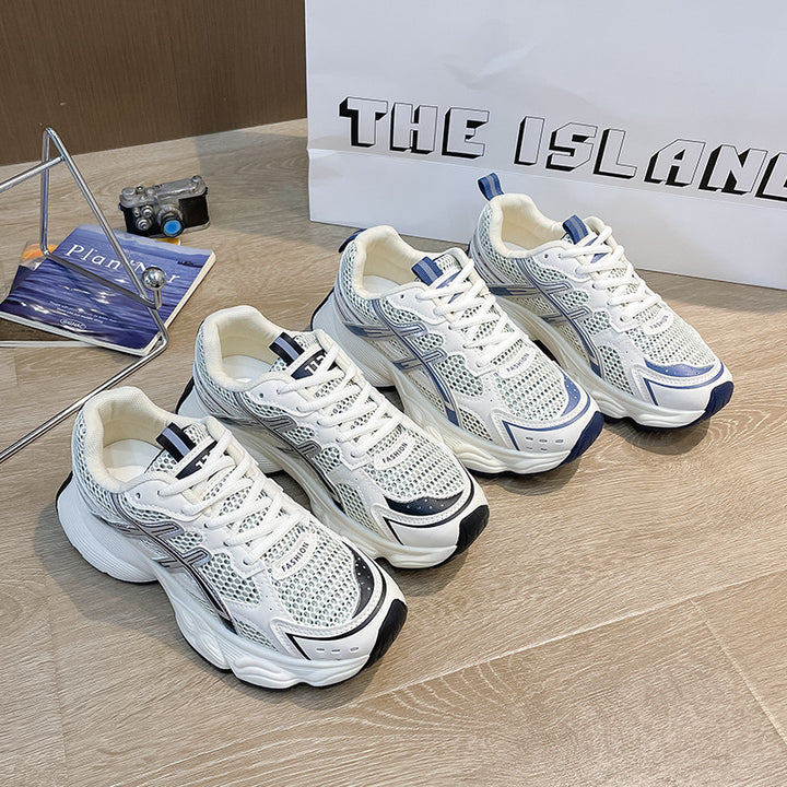 Dame Løbesneakers med åndbart mesh-overmateriale og dæmpende sål Stilla