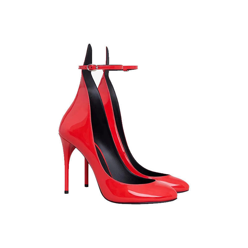 Dame Elegant Højhælede Slingback Pumps Stilla