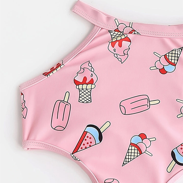 Dame Fun Print Badetop Sæt Stilla