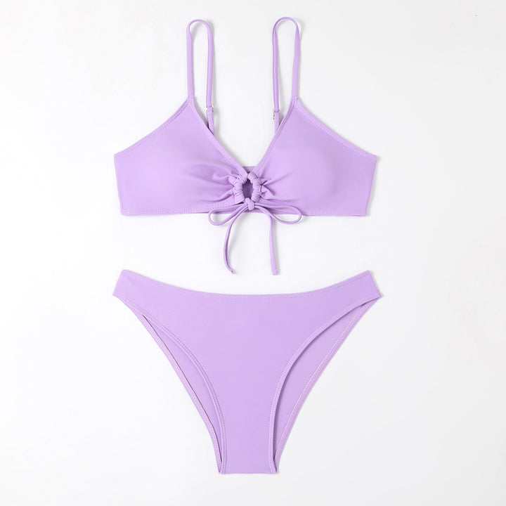 Dame Bikini-sæt med justerbare stropper og høj skæring Stilla