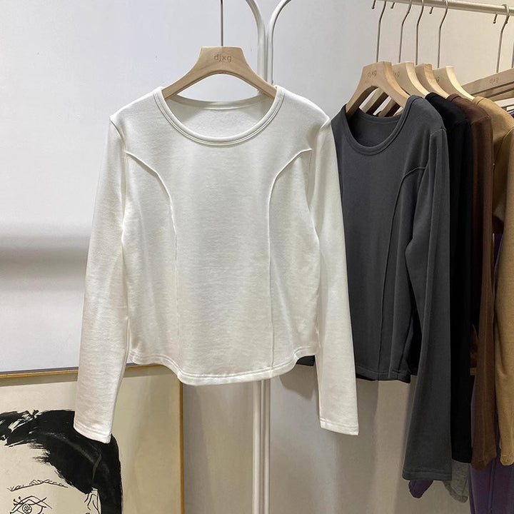 Femme Stilfuldt Langærmet Fit Top Stilla