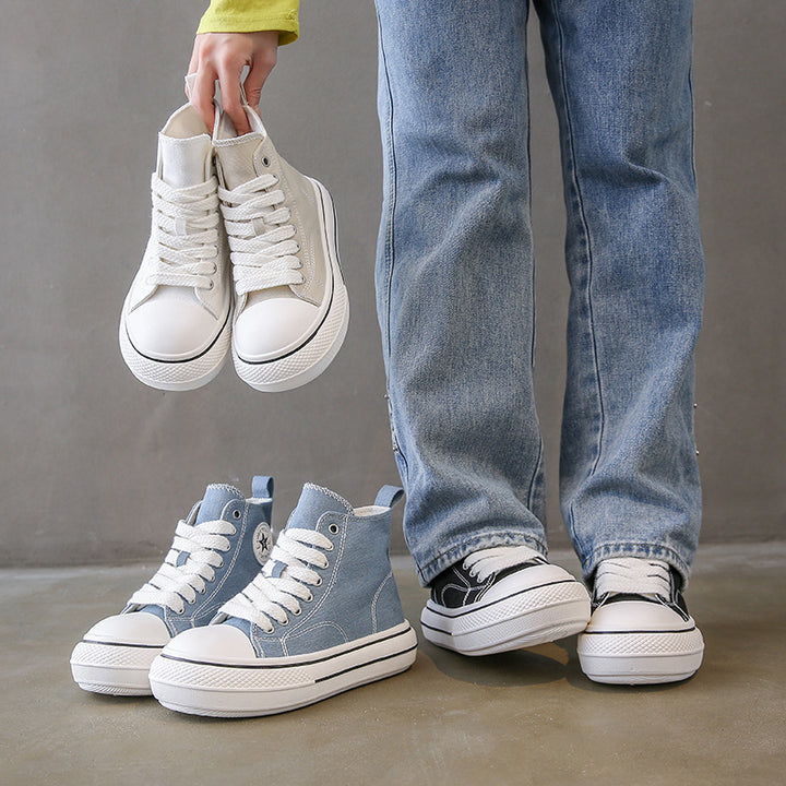Dame Hochtop Sneakers med tyk platform og moderne design Stilla