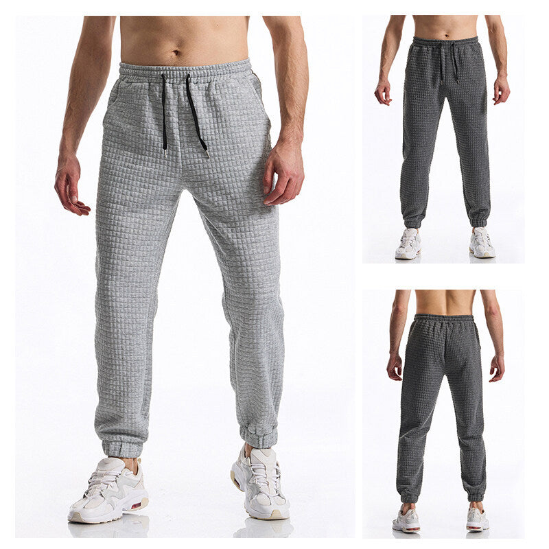 Herre tekstureret fleece-forede joggingbukser Stilla
