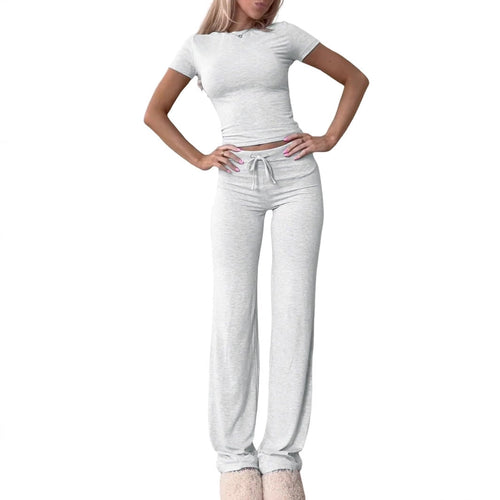 Stilla | Sporty-Set Casual Top Lange Bukser Sæt