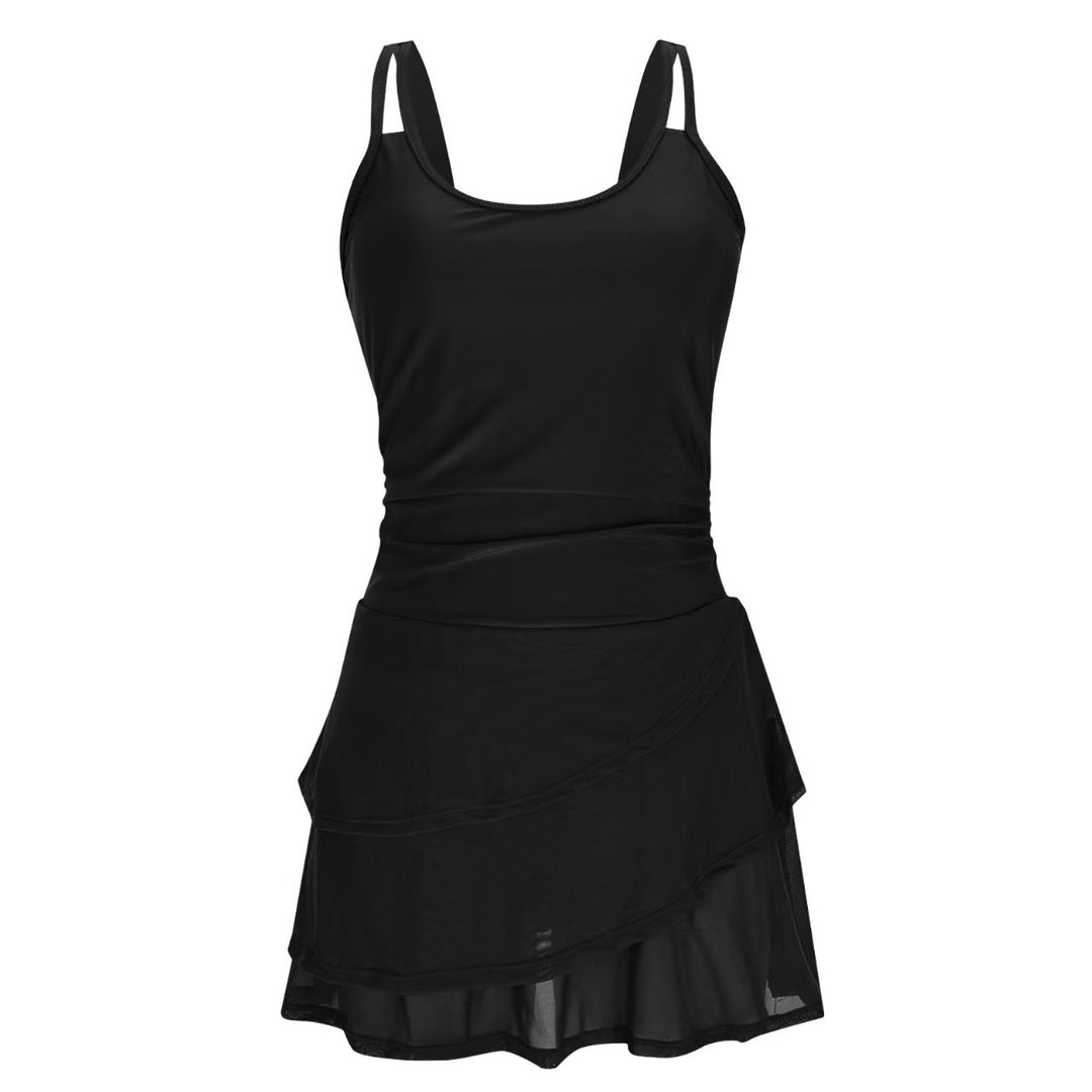 Dame Sporty svømmedragt med elegant skirt Skovae