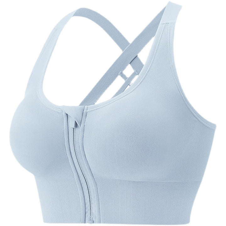 Dame Sport-BH med innovativ frontlynlås og elegant krydsrygsdesign Stilla