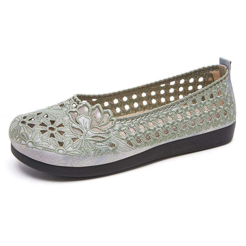 Femme Broderet Let Slippers FL