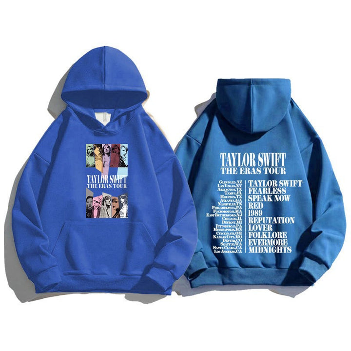 Kvinders hoodie med kunstnerisk motiv og inspirerende oplysning Skovae
