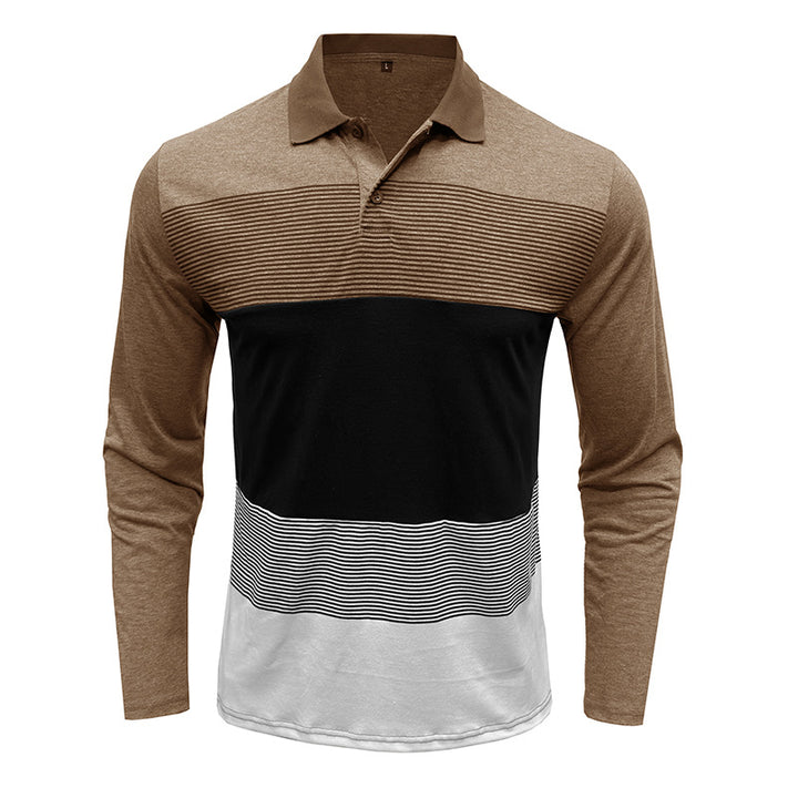 Herrer Langærmet Polo Shirt Stilla