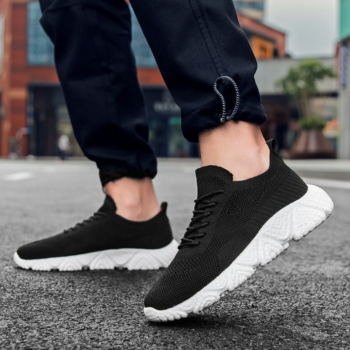 Herrer Åndbare Mesh Sport Sneakers Stilla