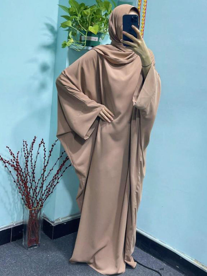 Dame Flydende Kaftan Kjole Stilla