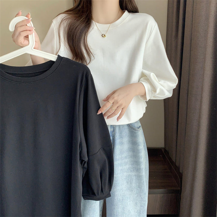 Femme Oversized Puff Sleeve Sweatshirt Stilla