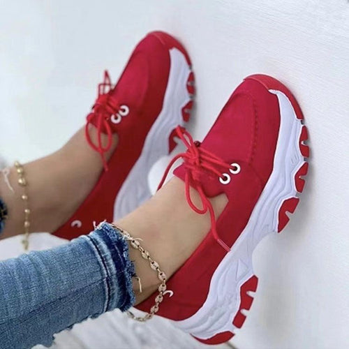 Dame Sporty Sneakers med dæmpende sål og åndbart overmateriale Stilla