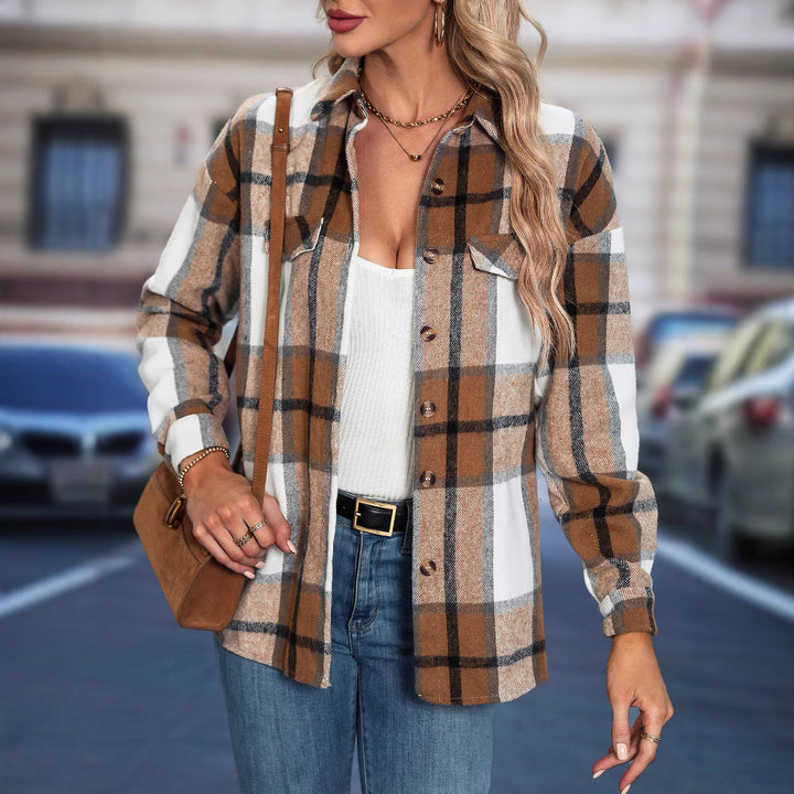Dame Ternet Overshirt Stilla