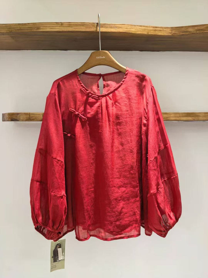 Fru Leichter Struktureret Pullover Bluse Stilla