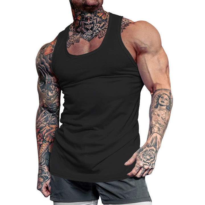 Herre ærmeløs sport tanktop i åndbart bomuld Stilla