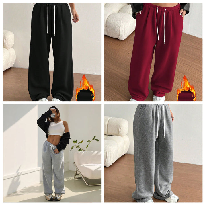 Kvindernes komfortable sweatpants med en afslappet skæring og sidelommer Stilla