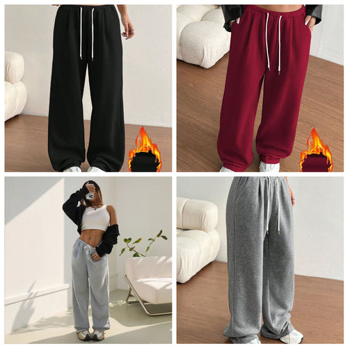 Kvindernes komfortable sweatpants med en afslappet skæring og sidelommer Stilla