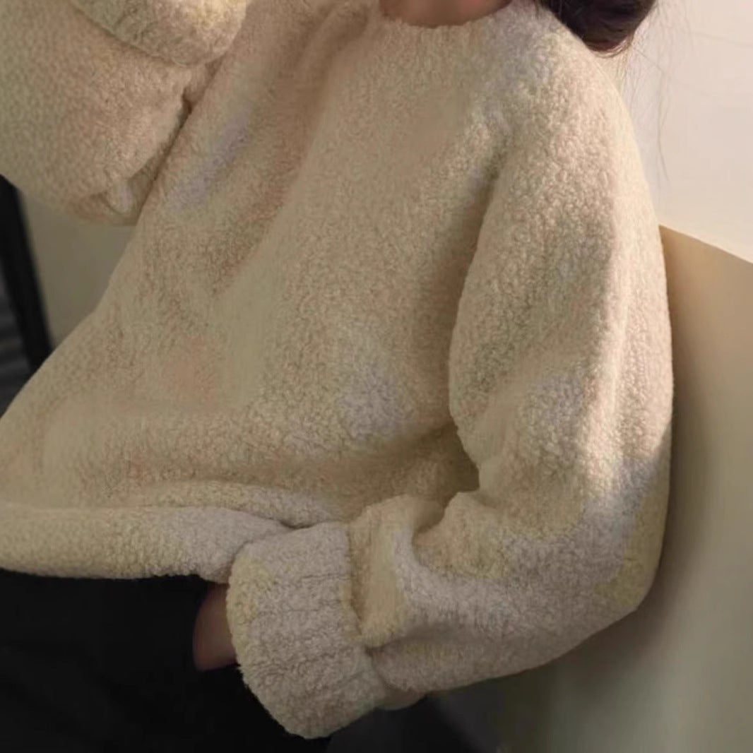 Damer reversibel frakke lavet af høj kvalitet faux fur Stilla
