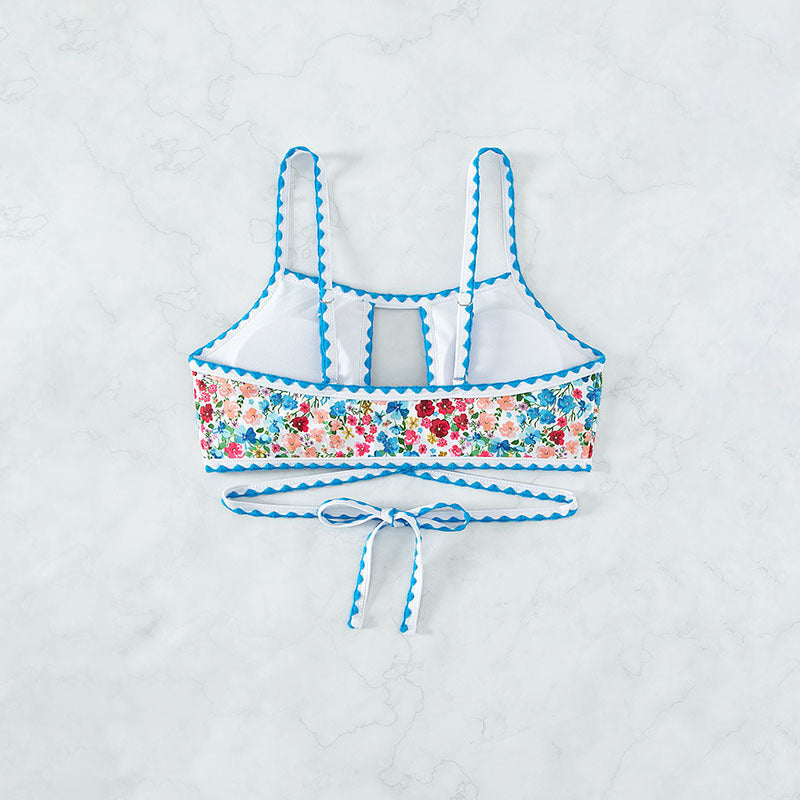 Dame Crop-Top Bikinioberdel Skovae