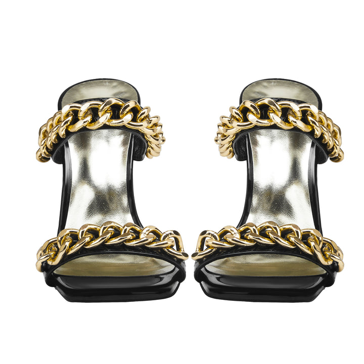 Femme High-Impact Statement Hæle Mules Stilla