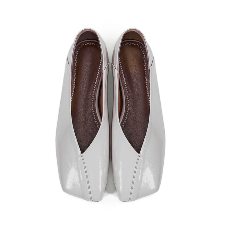 Femme Quadrat-Tå Slip-On Ballerinas  Stilla