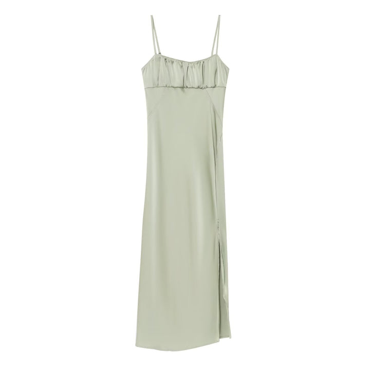 Femme Let Asymmetrisk Maxi Kjole Stilla