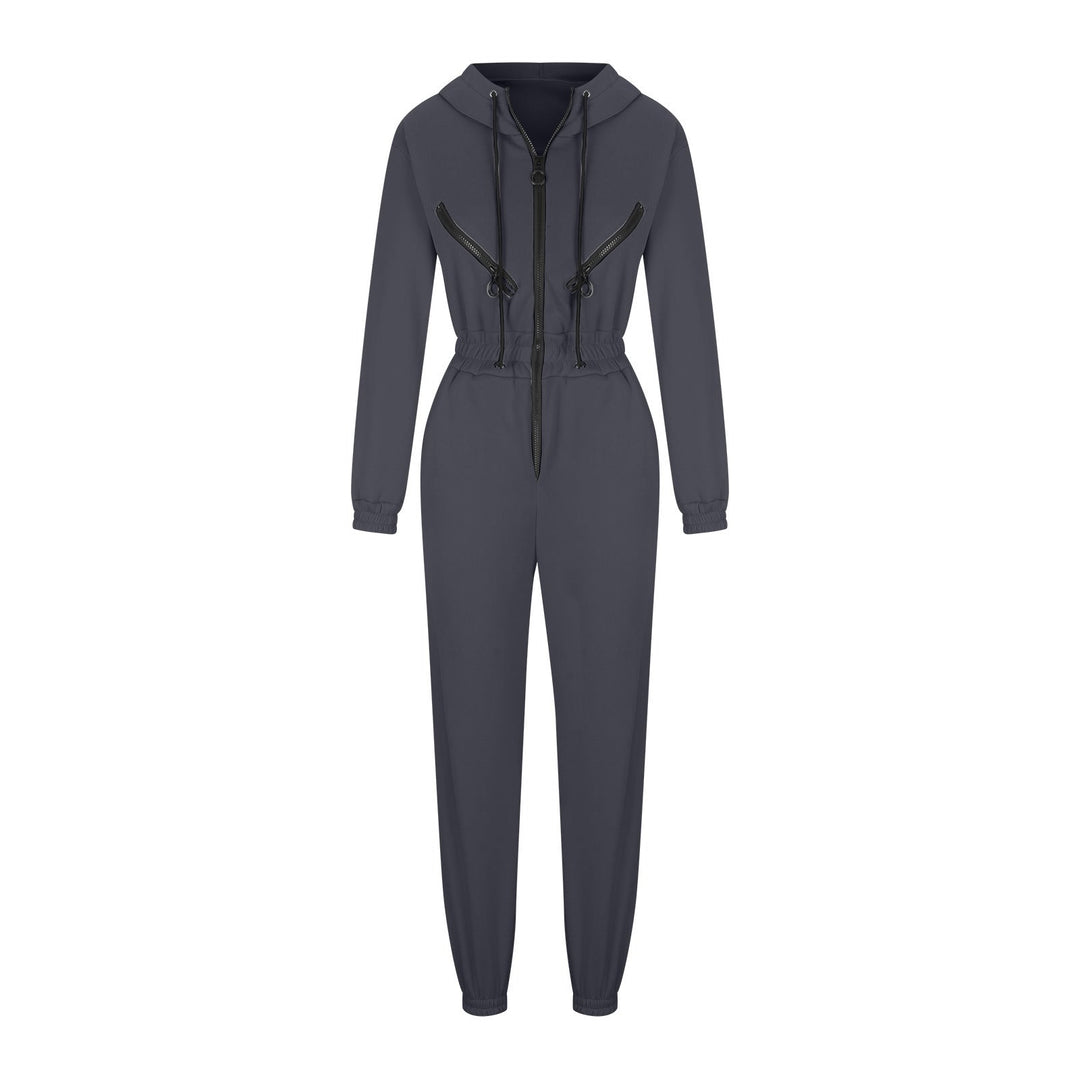 Stilla | Trendy Kvinders Hættetrøje Jumpsuit Sæt