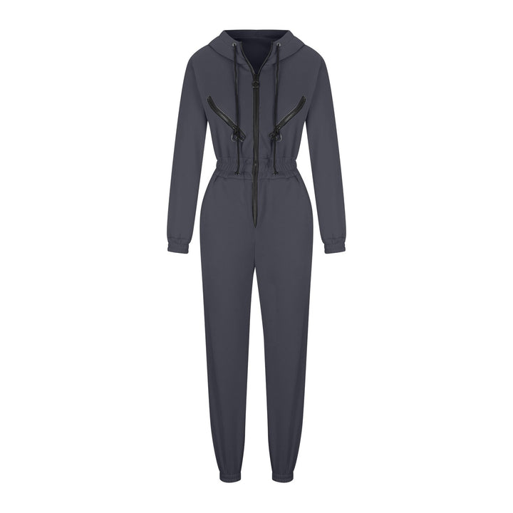 Stilla | Trendy Kvinders Hættetrøje Jumpsuit Sæt