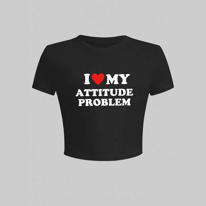 Dame T-shirt med legende kattemotiv og sarte vinger Skovae