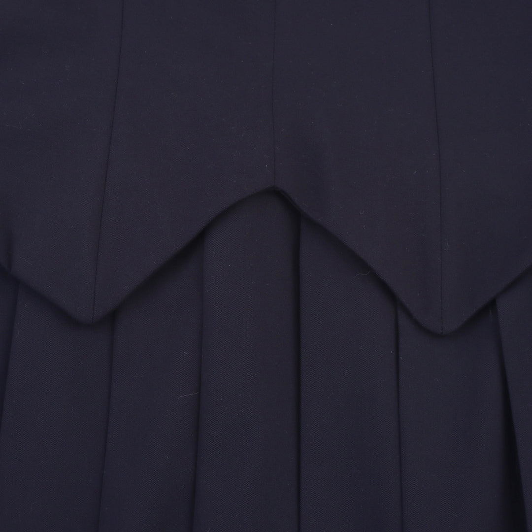 Femme Sailor Collar Fit-and-Flare Kjole Stilla