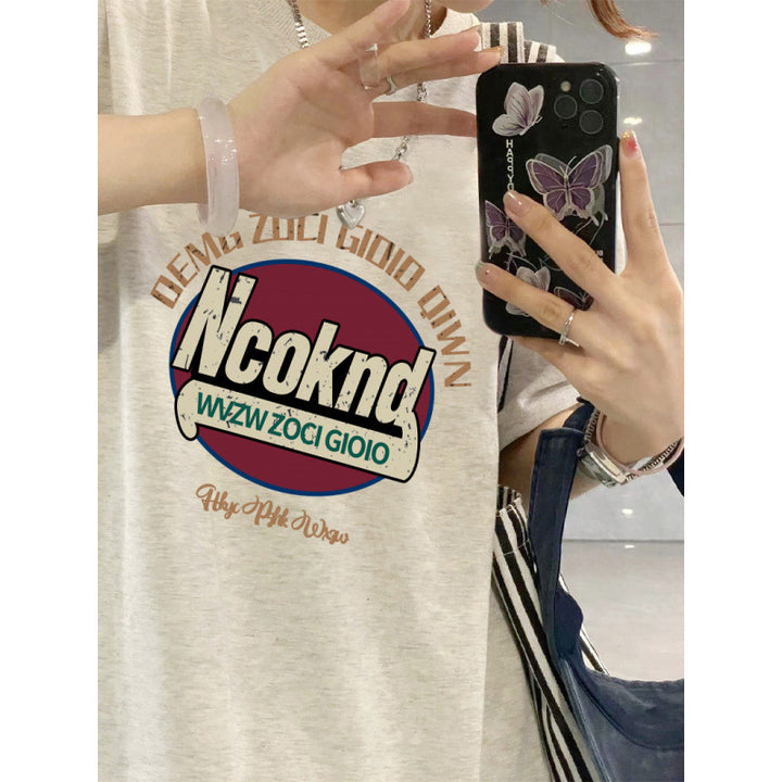 Dame afslappet grafik T-shirt Stilla
