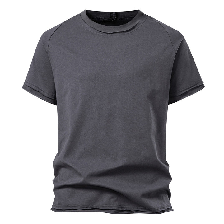 Herrer Casual Relaxed-Fit Kortærmet T-shirt Stilla