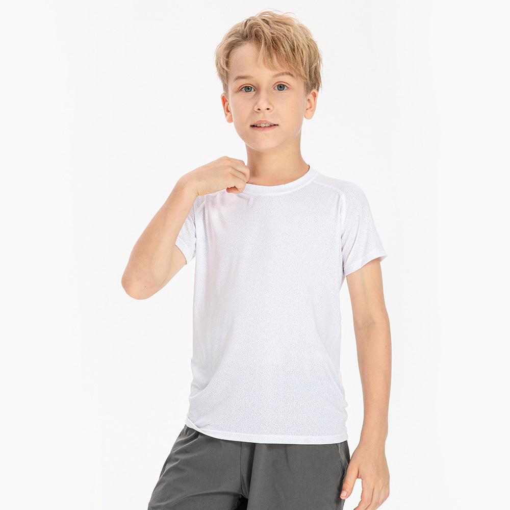 Drenge funktions-T-shirt med fugtregulerende teknologi Stilla