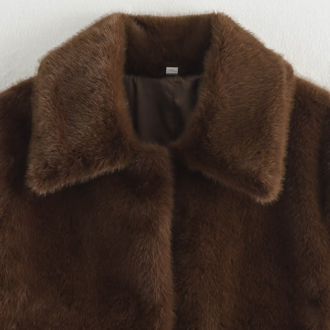 Femme Chic Künstlæderjakke Stilla