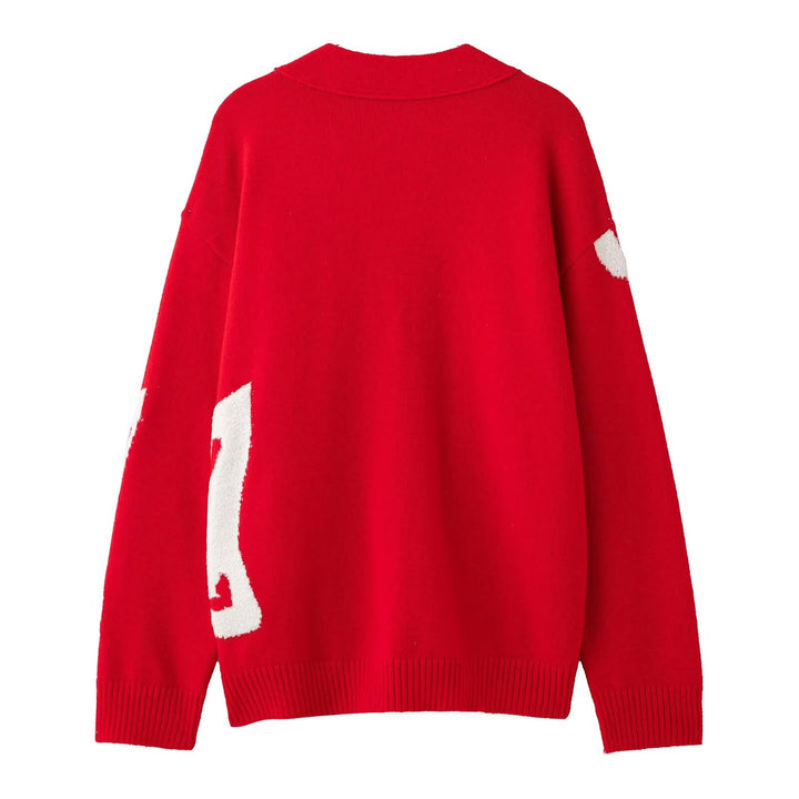 Femme Graphic Strikjakke Stilla