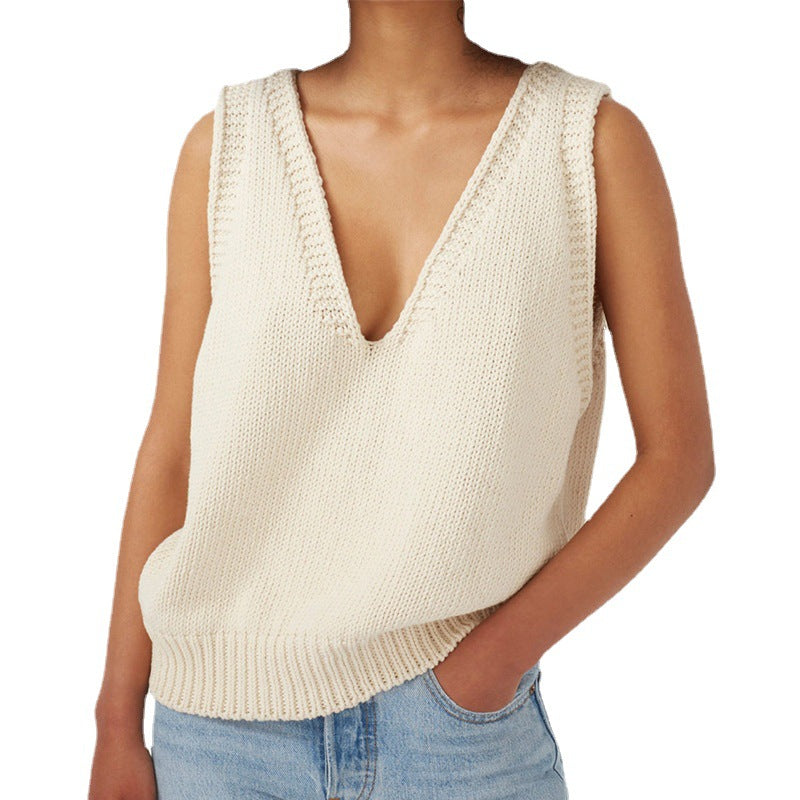 Dame legerer strikpullover Stilla