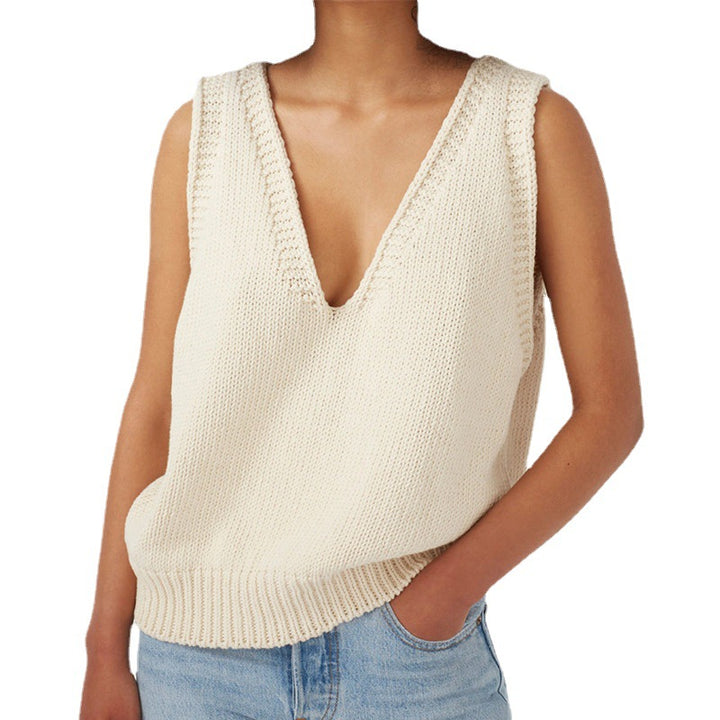 Dame legerer strikpullover Stilla