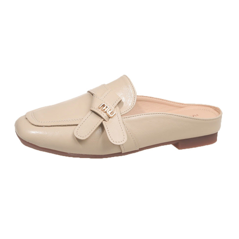 Dame Slip-On Mules med dekoreret sløjfe-detalje Stilla