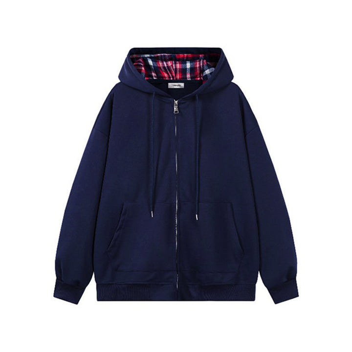 Herre Komfortabel Zip-Hoodie Stilla
