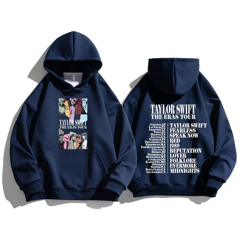 Kvinders hoodie med kunstnerisk motiv og inspirerende oplysning Skovae