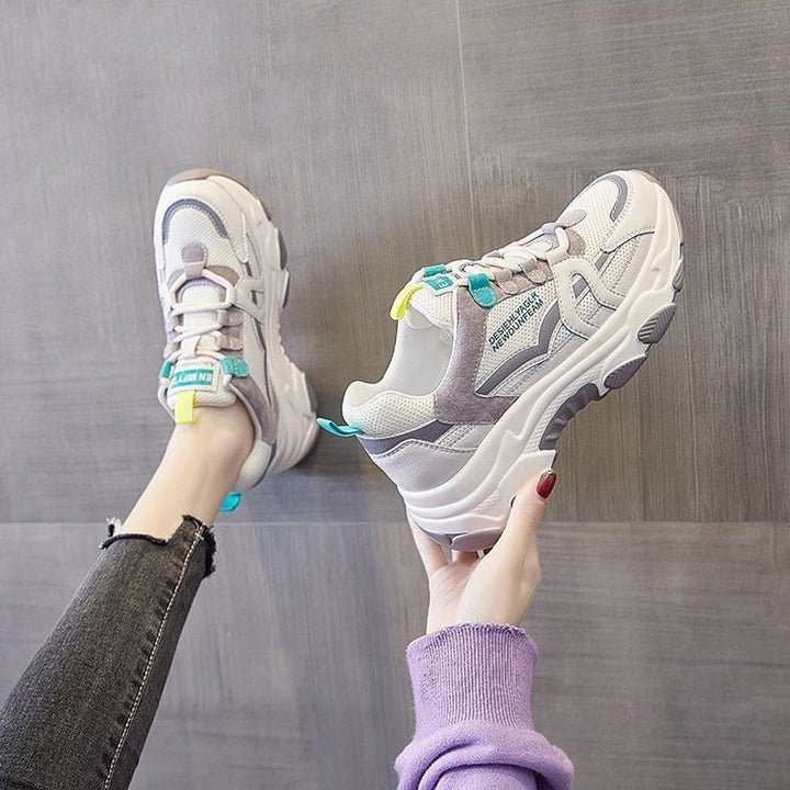 Dame Sporty Sneakers med professionel dæmpningsteknologi og åndbart mesh-oberflade Stilla