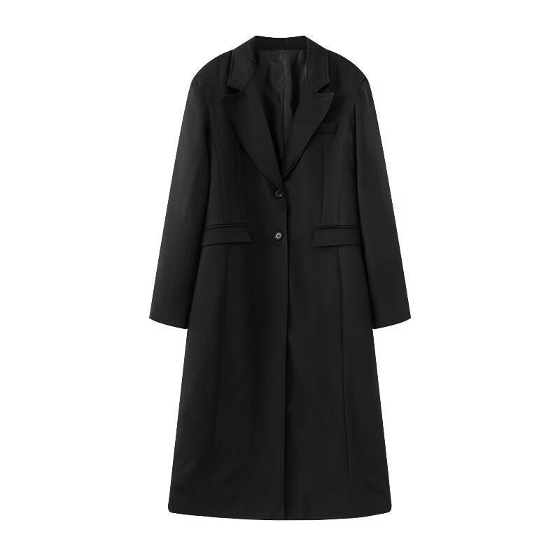 Dame skræddersyet longline blazer jakke Stilla