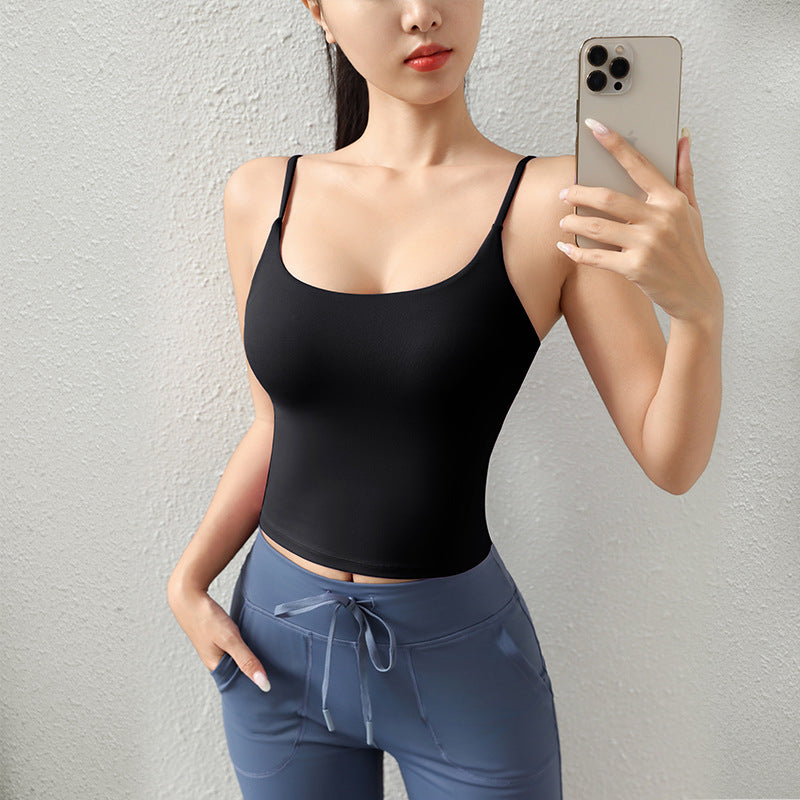 Dame Sporty Tanktop med kvalitets, åndbare materialer og justerbare stropper Stilla