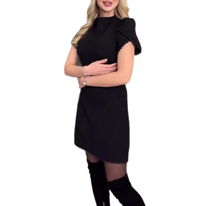 Kvinders En-skulder Kjole Stilla