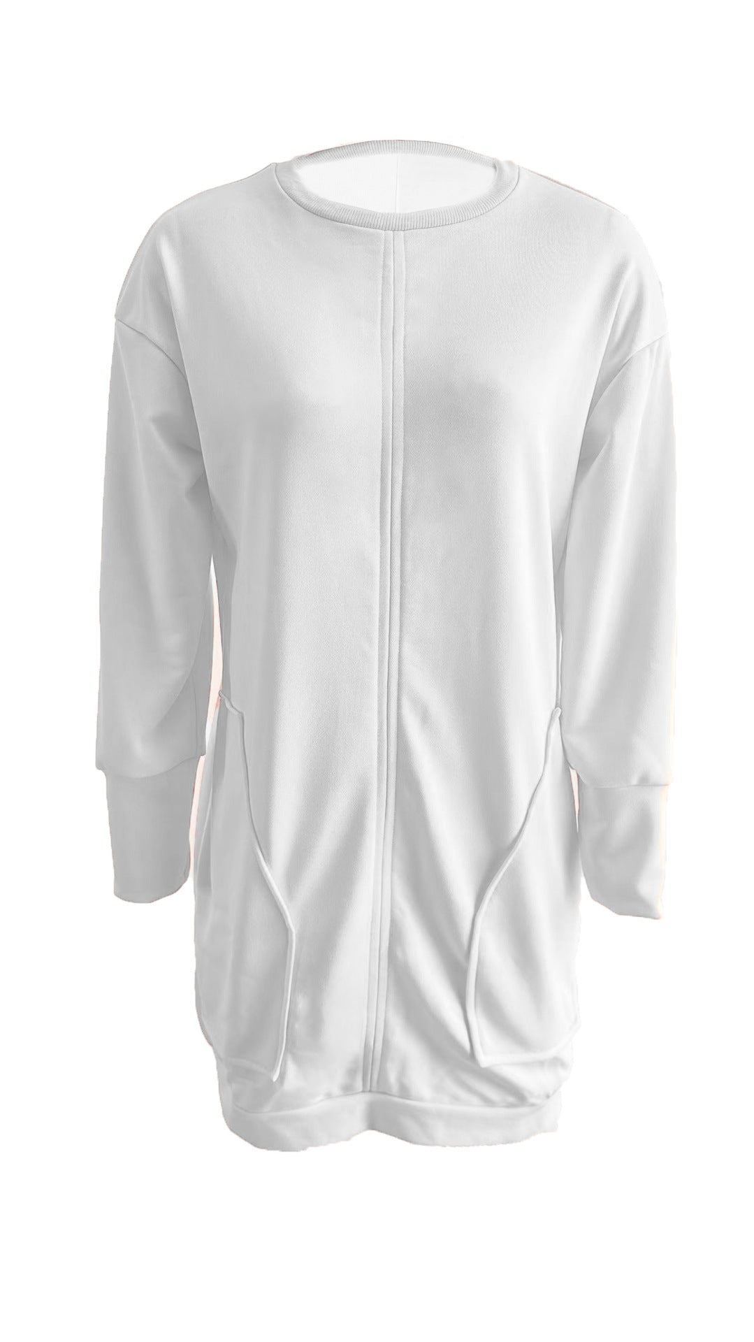 Dame Sporty Longsleeve med sidelommer og komfortabel pasform Stilla