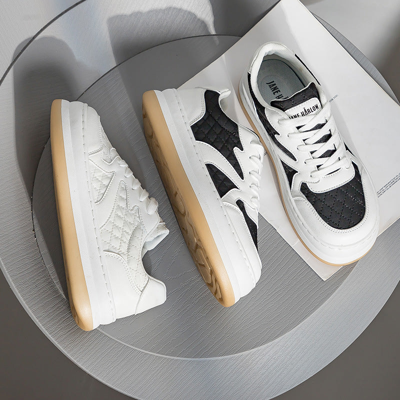 Dame Sneakers med struktureret overdel og dæmpende sål Stilla