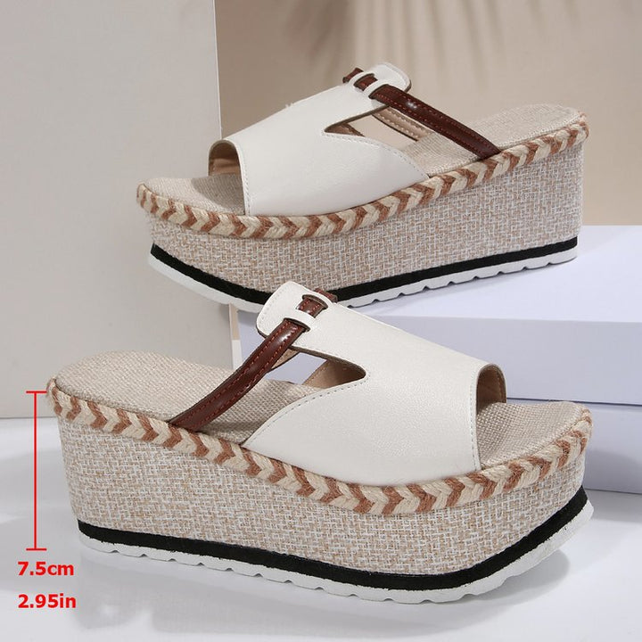 Dame Wedge-sandaler med raffineret design og polstret fodseng Stilla