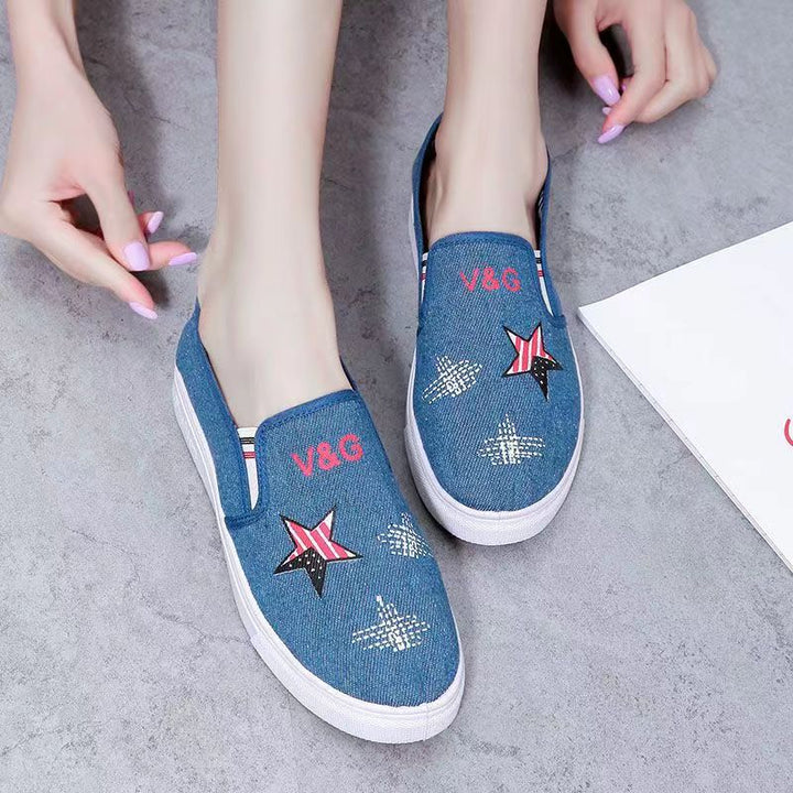 Femme Slip-On Canvas Sneakers Stilla
