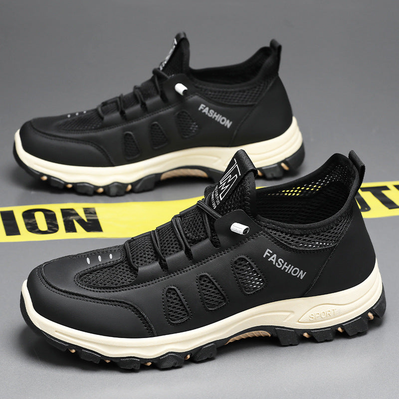 Herrer alsidige Trail-sneakers med åndbart overmateriale og skridsikker sål Stilla